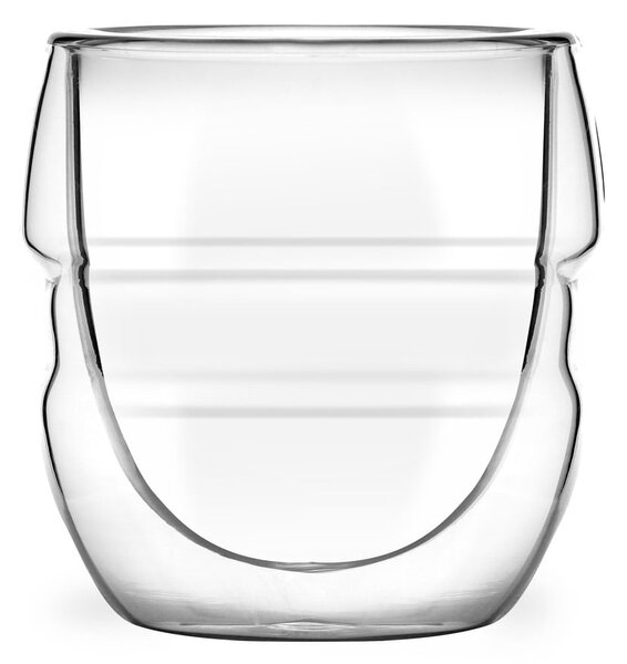 Tazzine in set per espresso/con parete doppia in vetro 2 pz 70 ml Sferico – Vialli Design