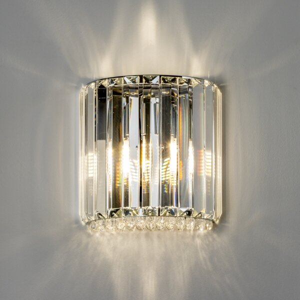 Brilagi - LED Applique di cristallo GLAMOUR 1xG9/42W/230V