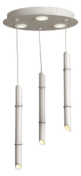 Arteluce - Sospensione LED 6 luci - Bamboo - 118/3+3S