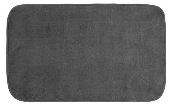 Tappeto bagno antracite 45x75 cm Vitamine - douceur d'intérieur