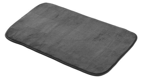 Tappeto bagno antracite 45x75 cm Vitamine - douceur d'intérieur
