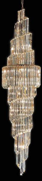 Patrizia Volpato Sospensione Cristalli trasparente, alta 245cm
