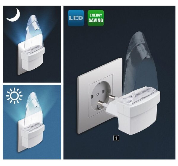 Rabalux 4657 - LED Lampada con spina integrata PARIS 1xLED/0,5W/230V
