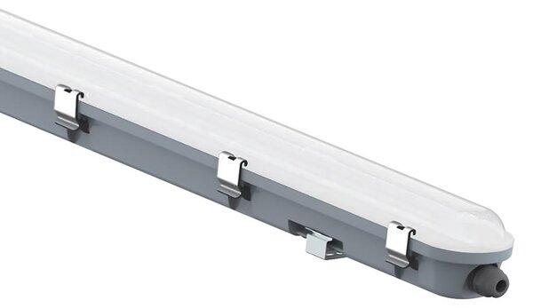V-TAC Plafoniera LED Impermeabile 36W 120 lm/W Sensore Microonde 150cm 6500K IP65 – SKU 24016