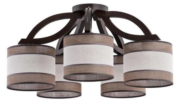 Lampadario a plafone CORTES 5xE27/60W/230V