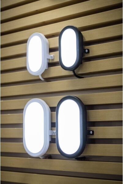 Ledvance - Applique LED da esterno BULKHEAD LED/6W/230V IP54 nera