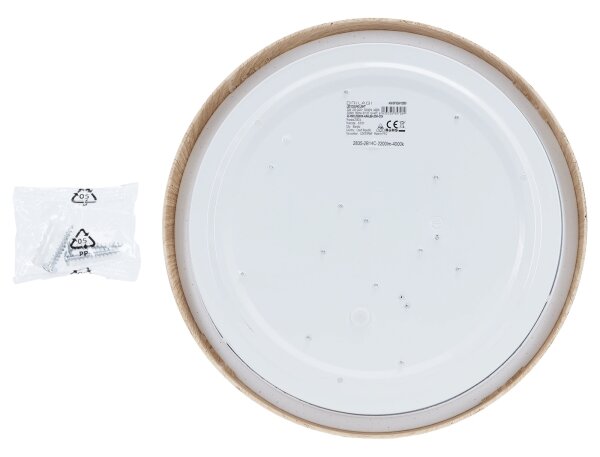 Brilagi - Plafoniera LED NATURA LED/20W/230V 3000K diam. 33,7 cm