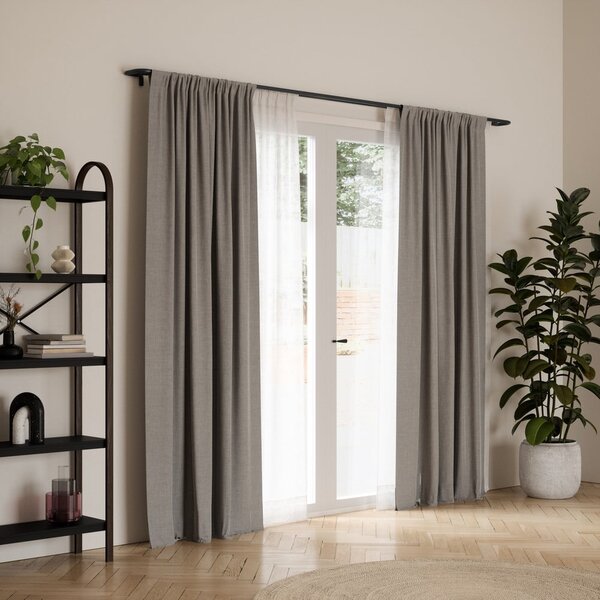 Mantovana doppia estensibile in acciaio 76 - 213 cm Twilight - Umbra