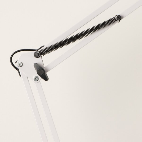 Brilagi - Lampada da terra flessibile TASKER 1xE27/60W/230V 184 cm bianca