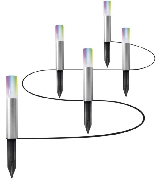 Ledvance - SET 5x LED RGBW Lampada da esterno SMART+ 5xLED/5,7W/230V IP65 Wi-Fi