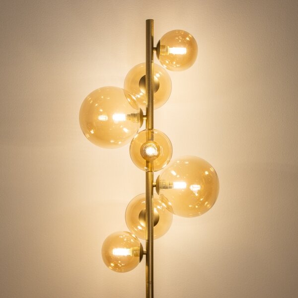 Brilagi - Lampada LED da terra MILLA 7xG9/3W/230V oro