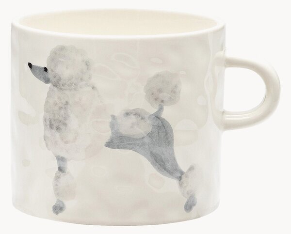 Tazza fatta a mano Poodle