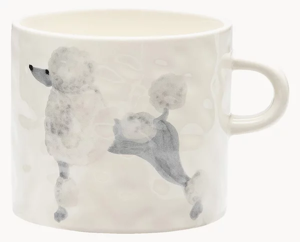 Tazza fatta a mano Poodle