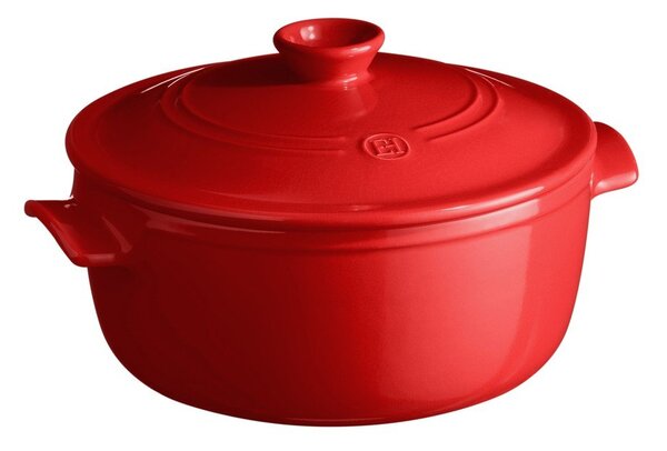 Pentola in ceramica con coperchio incluso 3,9 l Flame – Emile Henry