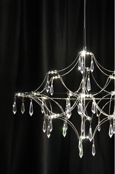 Markslöjd 108869 - LED Lampadario di cristallo dimmerabile a filo EFESOS LED/14W/230V diametro 60 cm