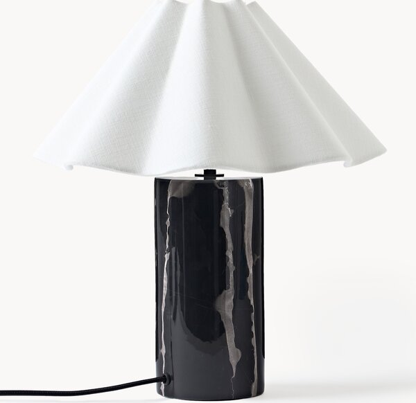 Lampada da tavolo a LED con luce regolabile e base in marmo Arya