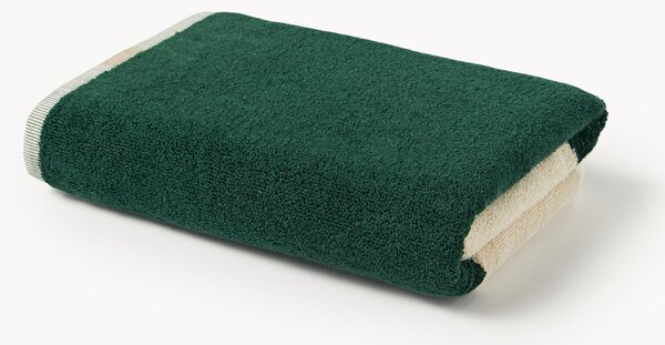 Asciugamano reversibile pettinato Combed