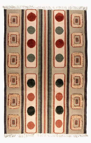 Tappeto alto tessuto a mano con nappe Haydon, varie misure