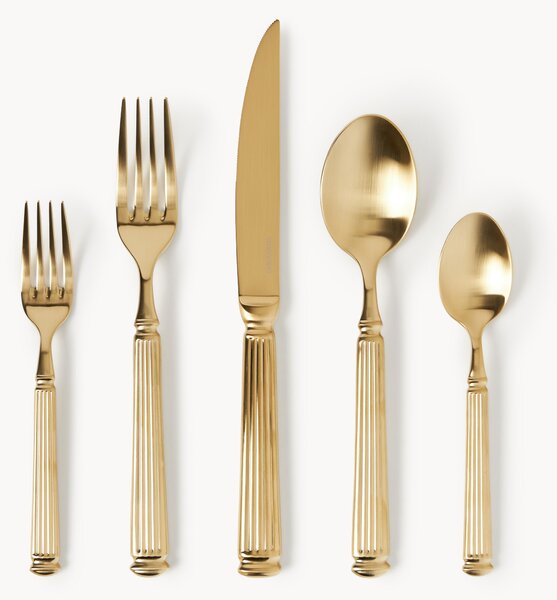 Set di posate spazzolate Rick, varie misure