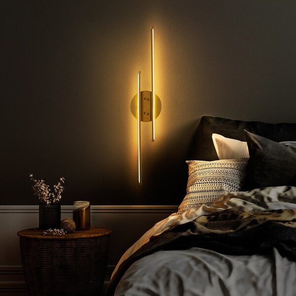 Lampada da parete a LED di colore oro Umut - Opviq lights