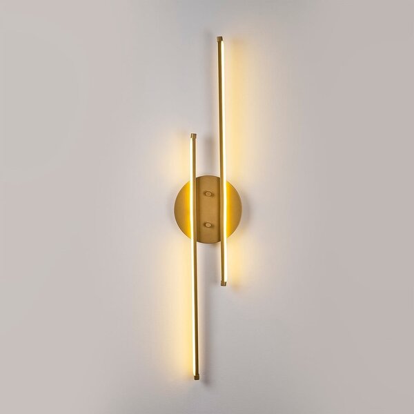 Lampada da parete a LED di colore oro Umut - Opviq lights