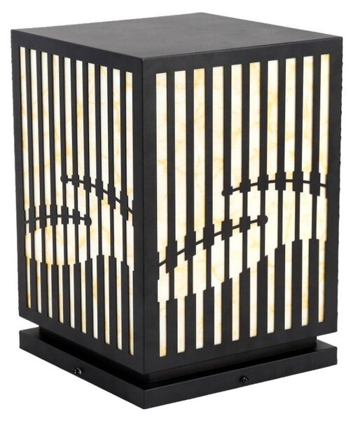 V-TAC Lampada Decorativa Portalampada E27 Corpo Nero 230*230*365mm IP65 - 23353