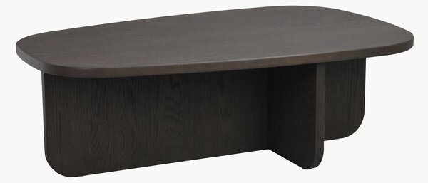 Tavolino ovale in legno Billings