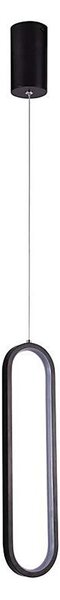 Lampadario LED a sospensione con filo LED/13W/230V 3000K nero
