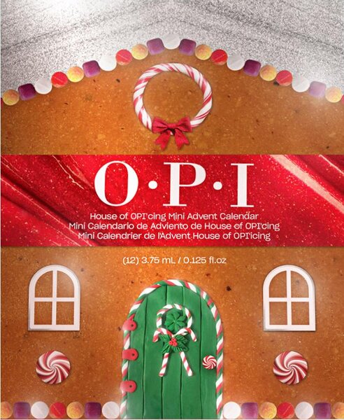 OPI Nail Lacquer Holiday 25 Good Enough To Treat 12x3.75ml-Calendario avvento