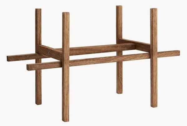 Struttura in legno di quercia StandWIDE per fioriera GrowWIDE