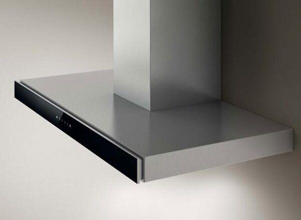 Elica Cappa Cucina Aspirante a Parete Larghezza 90 cm Profondit 47 cm colore Acciaio - PRF0104626 JOY BLIX/A/90