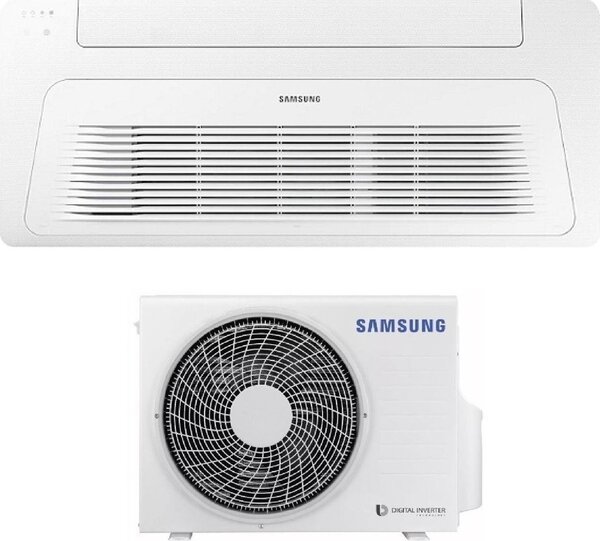 Samsung Climatizzatore a Cassetta 1 Via 9000 btu Monosplit Condizionatore con Pompa di Calore Classe A+++/A+ (Unit Interna + Unit Esterna) con Pa