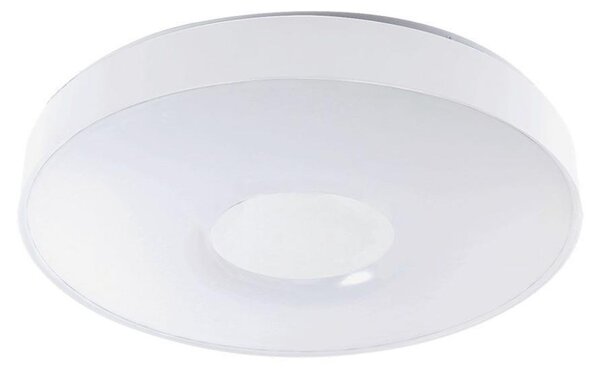 V-TAC Plafoniera rotonda LED 60W dimmerabile con telecomando Remoto CCT 3in1,corpo Bianco D495mm 3000-6500K Cover a Disco - 23592