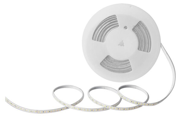 V-TAC Strip LED alimentazione 220V con schuko10.5W/m 10m 120 LED/m SMD2835 luce 4000k IP65 10mm - 23728