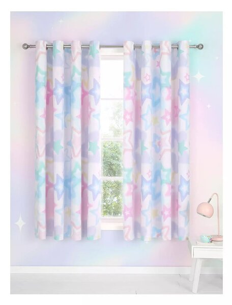 Tenda per bambini 2 pezzi 168x183 cm Ombre Stars - Catherine Lansfield