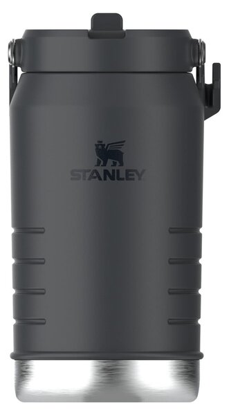 Borraccia termica nera in acciaio inox 1,9 l IceFlow™ Flip Straw 2.0 Black – Stanley