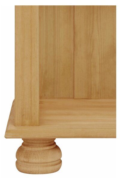 Libreria color legno naturale in legno di pino 70x181 cm Ella - Støraa