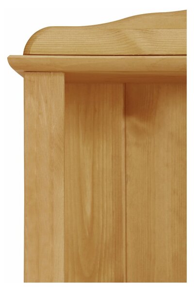 Libreria color legno naturale in legno di pino 70x181 cm Ella - Støraa