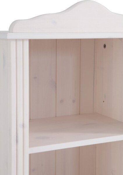 Libreria bianca in legno di pino 70x181 cm Ella - Støraa