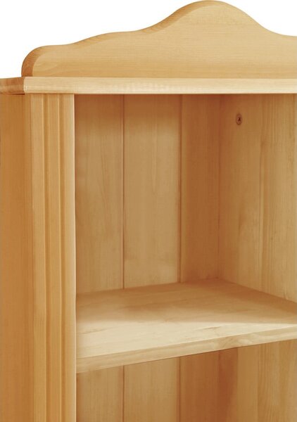 Libreria color legno naturale in legno di pino 70x181 cm Ella - Støraa