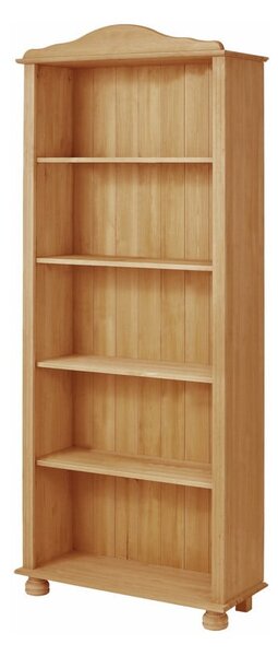 Libreria color legno naturale in legno di pino 70x181 cm Ella - Støraa