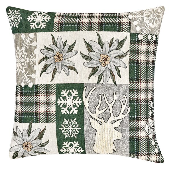 Federa invernale in ciniglia "Green Elegance" Chenille IT041