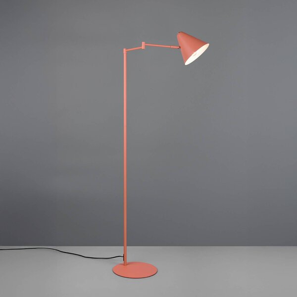 Trio Lighting Lampada da terra Cosima, Giallo / Arancione, Soggiorno / Sala da pranzo, Metallo, Moderno, Lampada da terra