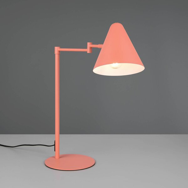 Trio Lighting Lampada da tavolo Cosima, Giallo / Arancione, Soggiorno / Sala da pranzo, Metallo, Moderno, Lampada da tavolo