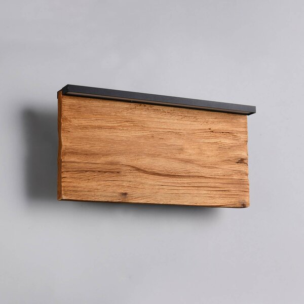 Trio Lighting Applique Kalea, dimmerabile, Legno chiaro, Soggiorno / Sala da pranzo, Legno, Applique