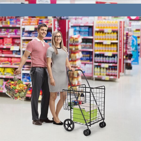 Carrello Pieghevole Omni Con Ruote Girevoli 360° – Resistente E Pratico