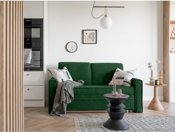 Divano letto verde scuro 168 cm Lucky Lucy - Miuform