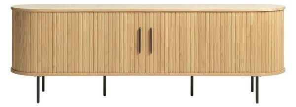 Tavolo TV in rovere naturale 56x180 cm Nola - Unique Furniture