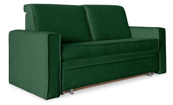 Divano letto verde scuro 168 cm Lucky Lucy - Miuform