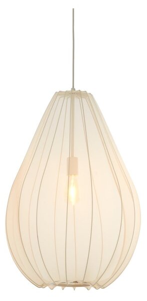 Lampadario beige con paralume in tessuto ø 50 cm Itela - Light & Living